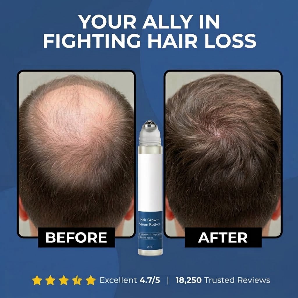 DermoStrand Hair Growth Roll on Serum